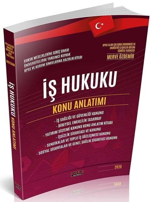 Savaş 2026 HMGS KPSS A Grubu İş Hukuku Konu Anlatımı - Merve Özdemir Savaş Yayınları
