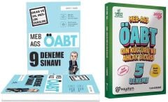 Eker Test + Saydam 2025 ÖABT MEB-AGS Din Kültürü ve Ahlak Bilgisi Öğretmenliği 9+5 Deneme 2 li Set - İzzet Eker Eker Test + Saydam Yayınları