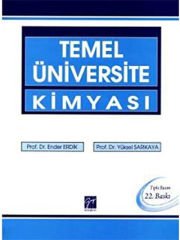 Gazi Kitabevi Temel Üniversitesi Kimyası - Ender Erdik, Yüksel Sarıkaya Gazi Kitabevi