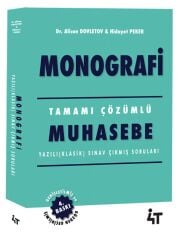 4T Yayınları KPSS A Grubu Muhasebe MONOGRAFİ Çıkmış Sorular Çözümlü 4. Baskı - Alican Dovletov 4T Yayınları