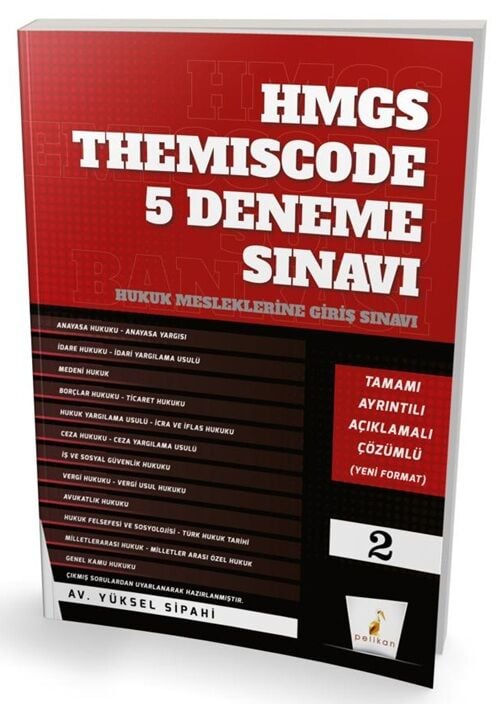 Pelikan HMGS Themiscode 5 Deneme Çözümlü - Yüksel Sipahi Pelikan Yayınları