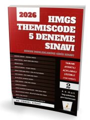 Pelikan 2026 HMGS Themiscode 5 Deneme Çözümlü - Yüksel Sipahi Pelikan Yayınları