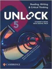 Cambridge Unlock 5 Reading - Writing - Critical Thinking Student's Book with Digital Pack (3rd) Cambridge Yayınları