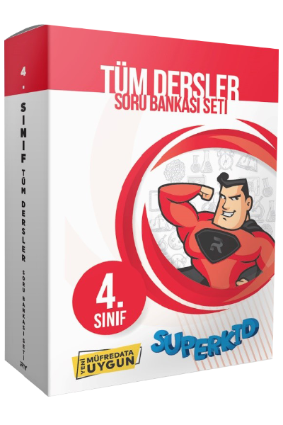 Referans Süperkid 4. Sınıf Tüm Dersler Soru Bankası Seti Referans Süperkid