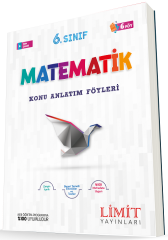 Limit 6. Sınıf Matematik Konu Anlatım Föyleri 6 Föy Limit Yayınları