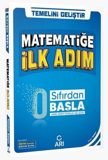 Arı Yayınları 0 Sıfırdan Başla Matematik Matematiğe İlk Adım - Şenol Aydın Arı Yayınları