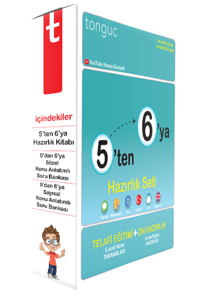 Tonguç 5 ten 6 ya Hazırlık Seti Tonguç Akademi