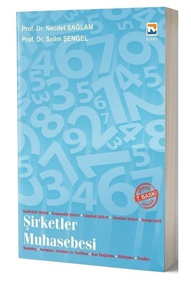 Nisan Kitabevi Şirketler Muhasebesi - Necdet Sağlam, Salim Şengel Nisan Kitabevi Yayınları