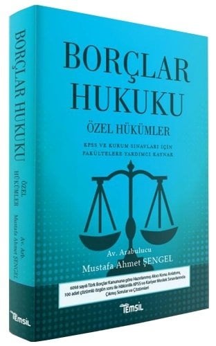 Temsil Borçlar Hukuku Özel Hükümler Temsil Yayınları
