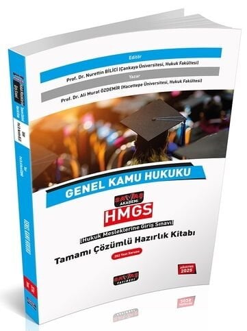 Savaş 2025 HMGS Genel Kamu Hukuku Hazırlık Kitabı Çözümlü - Nurettin Bilici Savaş Yayınları