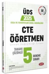 Data 2025 GYS ÜDS Ceza ve Tevkifevleri Genel Müdürlüğü Öğretmen 5 Deneme Çözümlü Ünvan Değişikliği Data Yayınları
