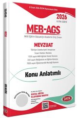 Data 2026 MEB-AGS Mevzuat Konu Anlatımlı Ultra Serisi Data Yayınları