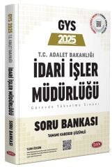 SÜPER FİYAT - Data 2025 GYS Adalet Bakanlığı İdari İşler Müdürlüğü Soru Bankası Çözümlü Görevde Yükselme Data Yayınları