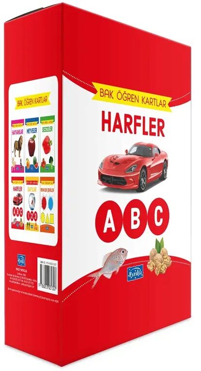 Bak Öğren Kartlar - Harfler Parıltı Yayınları