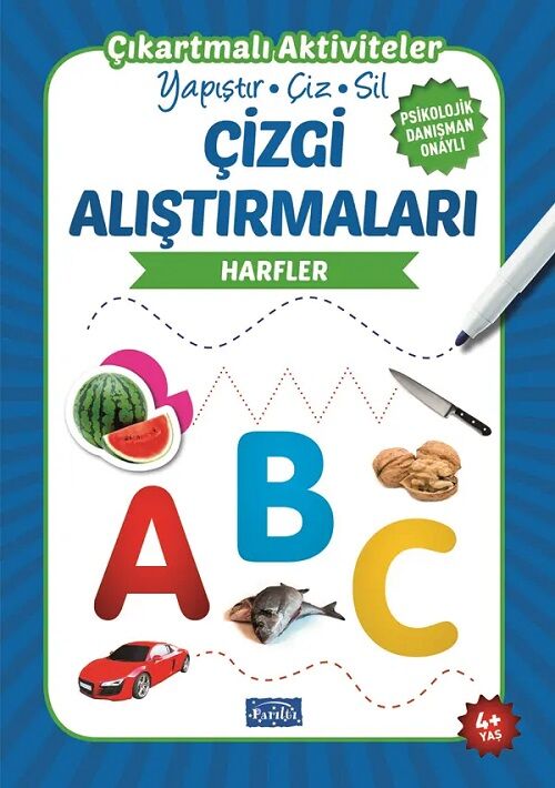 Çizgi Alıştırmaları - Harfler Parıltı Yayınları