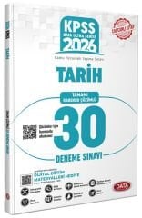 Data 2026 KPSS Tarih Ultra 30 Deneme Çözümlü Data Yayınları