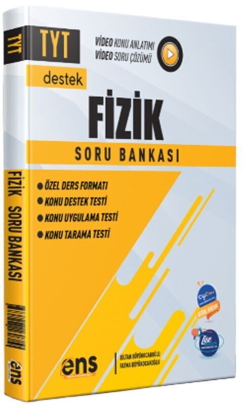 ENS Yayınları YKS TYT Fizik Destek Soru Bankası ENS Yayınları