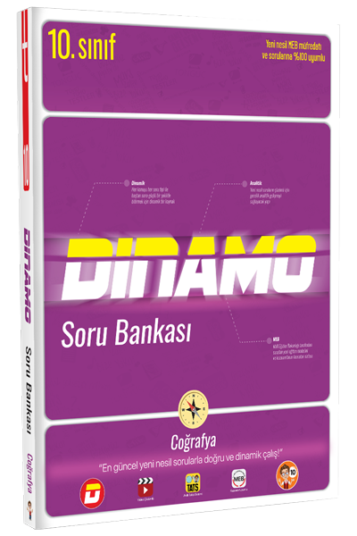 Tonguç 10. Sınıf Coğrafya Dinamo Soru Bankası Tonguç Akademi