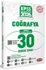 Data 2026 KPSS Coğrafya Ultra 30 Deneme Çözümlü Data Yayınları