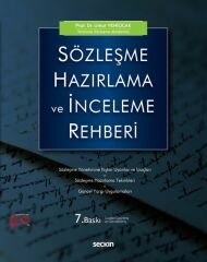 Seçkin Sözleşme Hazırlama ve İnceleme Rehberi 7. Baskı - Umut Yeniocak Seçkin Yayınları