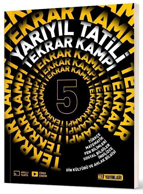 Hız Yayınları 5. Sınıf Yarıyıl Tatili Tekrar Kampı Hız Yayınları