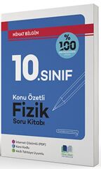 SÜPER FİYAT - Nihat Bilgin 10. Sınıf Fizik Konu Özetli Soru Kitabı Nihat Bilgin Yayınları