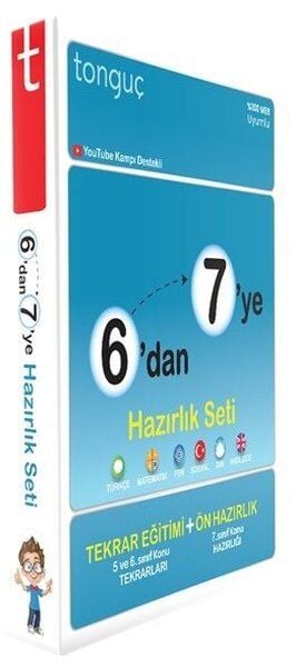SÜPER FİYAT - Tonguç 7. Sınıf 6 dan 7 ye Tüm Dersler Hazırlık Seti Tonguç Akademi