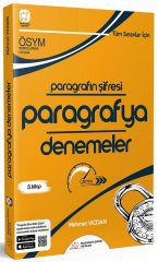 Paragrafın Şifresi KPSS TYT AYT Paragrafya 3 Etaplı Paragraf Denemeleri - Mehmet Vicdan Paragrafın Şifresi Yayınları
