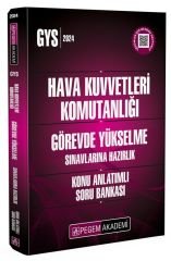 Pegem 2024 GYS Hava Kuvvetleri Komutanlığı Konu Anlatımlı Soru Bankası Görevde Yükselme Pegem Akademi Yayınları