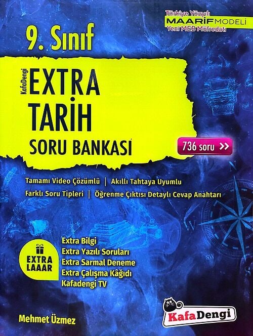 Kafadengi 9. Sınıf Tarih Extra Soru Bankası Kafadengi Yayınları