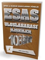 Pelikan KPSS A Grubu ESAS Uluslararası İlişkiler 10 Deneme Çözümlü Pelikan Yayınları