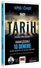 Yargı 2024 ÖABT Tarih Öğretmenliği 10 Deneme Çözümlü - Mustafa Özdemir Yargı Yayınları
