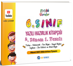 NSN Yayınları 6. Sınıf Yazılı Hazırlık Kitapçığı 2. Dönem 1. Yazılı 100 lük Sorular NSN Yayınları