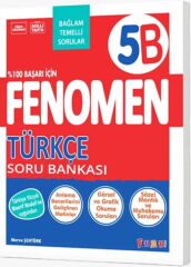 Fenomen Okul 5. Sınıf Türkçe Fenomen B Maarif Modeli Soru Bankası Fenomen Okul Yayınları