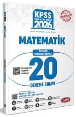 Data 2026 KPSS Matematik Ultra 20 Deneme Çözümlü Data Yayınları