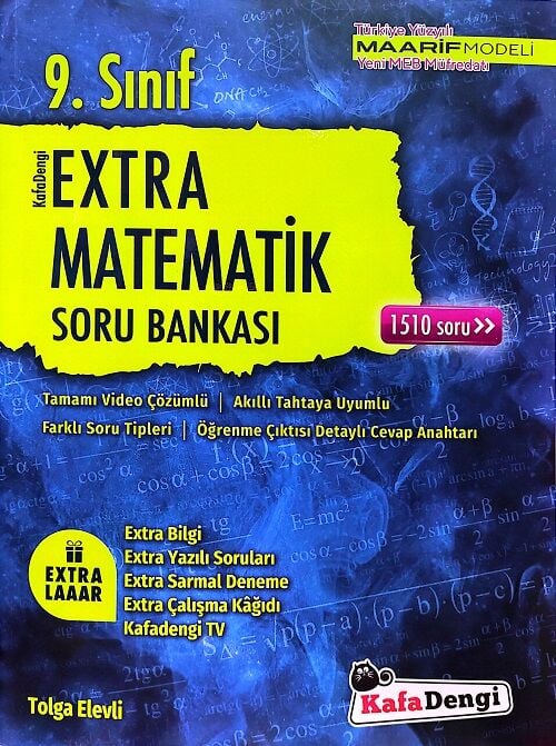 Kafadengi 9. Sınıf Matematik Extra Soru Bankası Kafadengi Yayınları