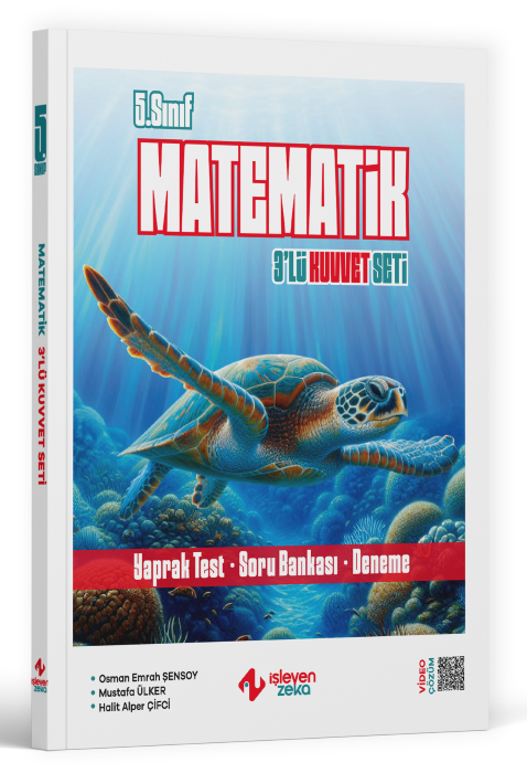 İşleyen Zeka 5. Sınıf Matematik 3 lü Kuvvet Seti İşleyen Zeka Yayınları