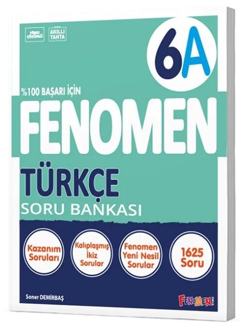 Gama 6. Sınıf Türkçe Fenomen A Soru Bankası Gama Yayınları