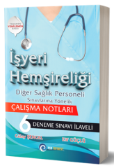 NSN Yayınları İşyeri Hemşireliği Diğer Sağlık Personeli Çalışma Notları ve 6 Deneme NSN Yayınları