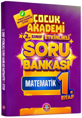 Çocuk Akademi 2. Sınıf Matematik Etkinlikli Soru Bankası 1. Kitap Çocuk Akademi