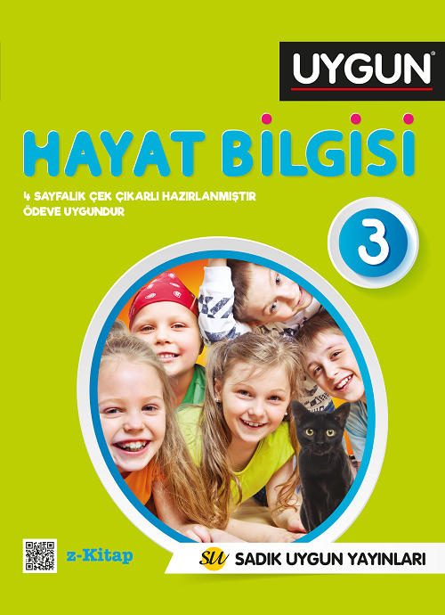 Sadık Uygun 3. Sınıf Hayat Bilgisi Çalışma Kitabı Sadık Uygun Yayınları
