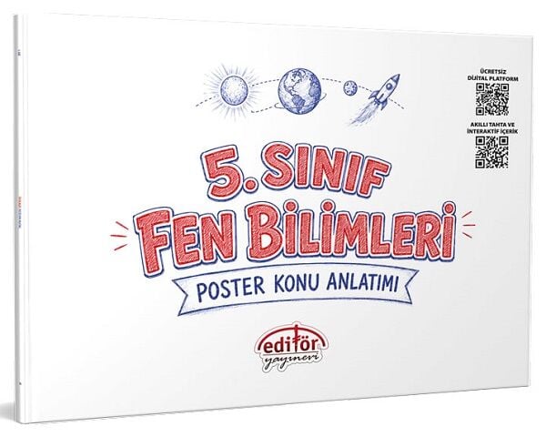Editör 5. Sınıf Fen Bilimleri Poster Konu Anlatımı Editör Yayınları