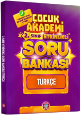 Çocuk Akademi 2. Sınıf Türkçe Etkinlikli Soru Bankası Çocuk Akademi
