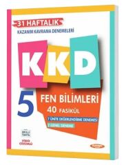 Kurmay ELT 5. Sınıf Fen Bilimleri KKD Haftalık Kazanım Kavrama Denemeleri Kurmay ELT Yayınları