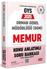 Data 2025 GYS Orman Genel Müdürlüğü Memur Konu Anlatımlı Soru Bankası Görevde Yükselme Data Yayınları
