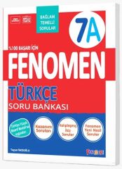 Fenomen Okul 7. Sınıf Türkçe Fenomen A Maarif Modeli Soru Bankası Fenomen Okul Yayınları