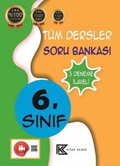 Kitap Vadisi 6. Sınıf Tüm Dersler Soru Bankası Video Çözümlü Kitap Vadisi Yayınları