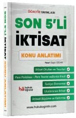 Öğretir KPSS A Grubu Son 5 li İktisat Konu Anlatımı Öğretir Yayınları