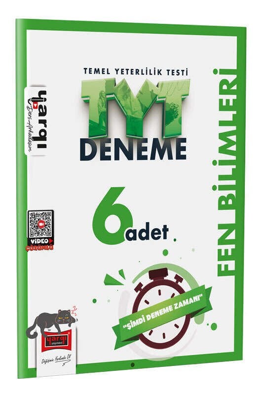 Yargı YKS TYT Fen Bilimleri 6 Deneme Çözümlü Yargı Yayınları