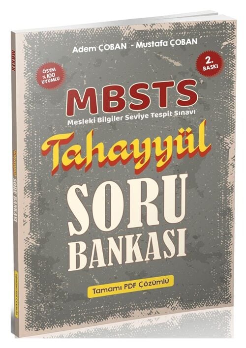 Tahayyül MBSTS Soru Bankası - Mustafa Çoban, Adem Çoban Tahayyül Yayınları